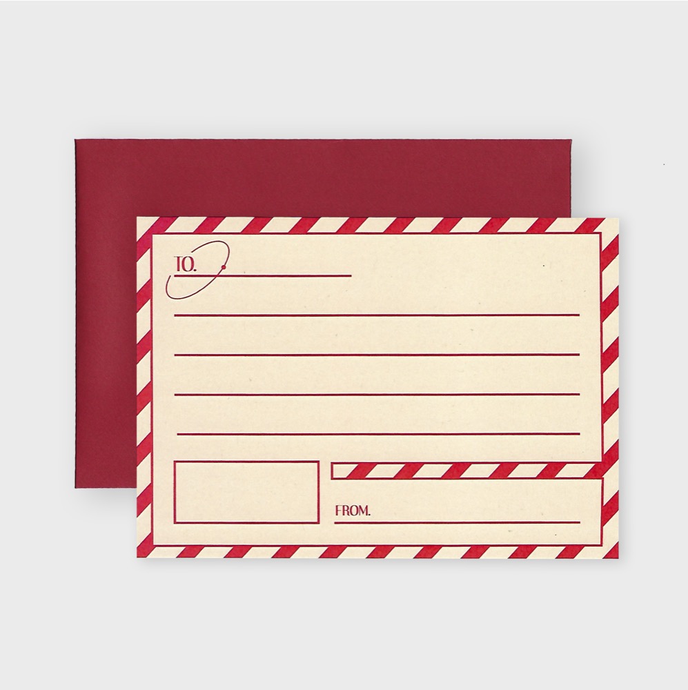 [AT] Christmas Card(Red)